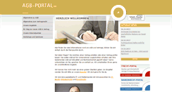 Desktop Screenshot of agb-portal.de